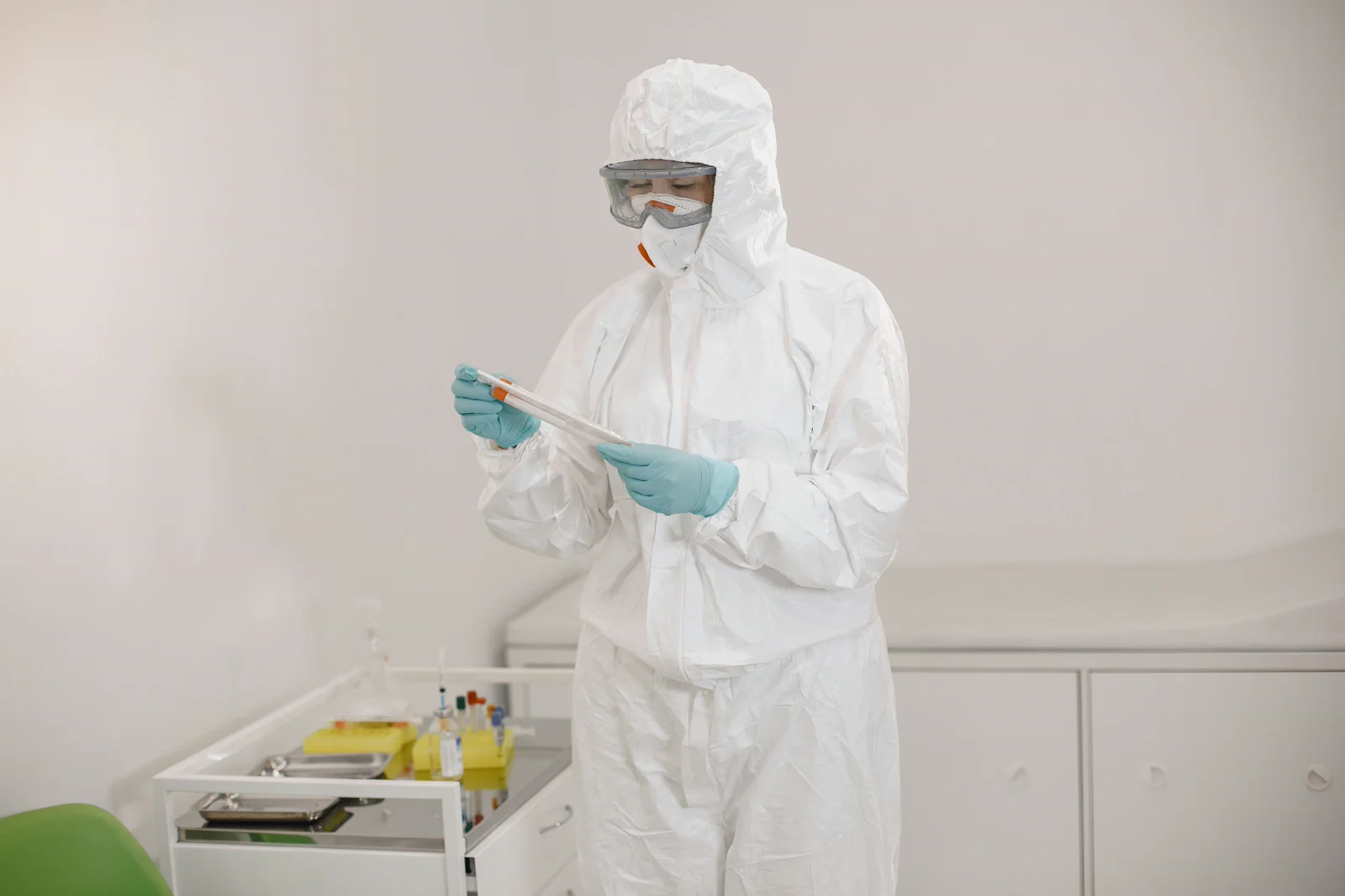 EPPs de laboratorio